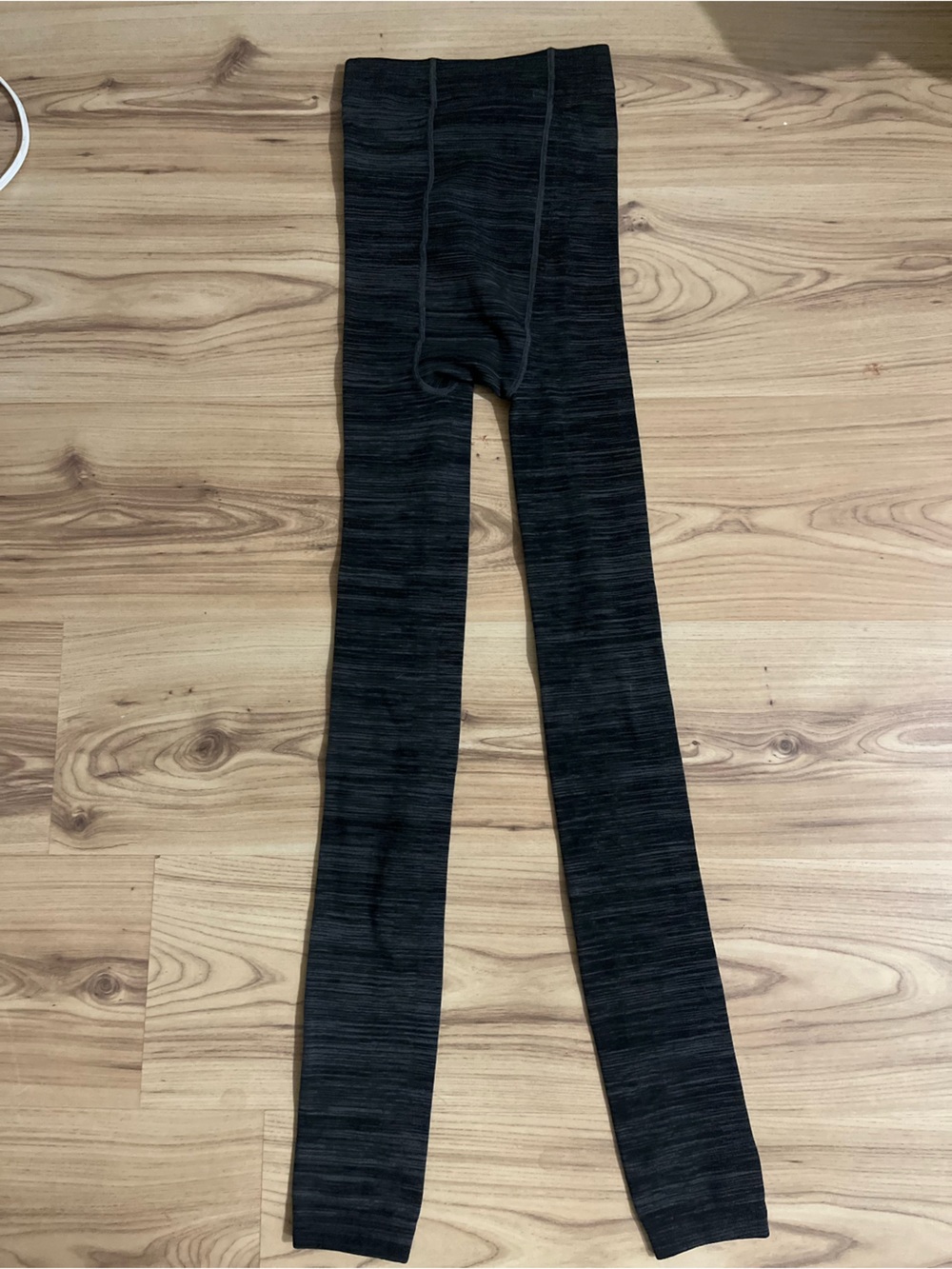 Men's Black Knit Drawstring Pants